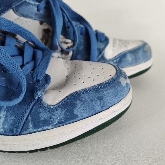 Air Jordan 1 Retro Alpha White University Blue 8 Men (Read Description) - Picture 4 of 14